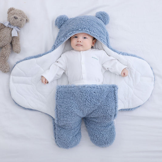 Coated Baby Newborn Baby Sleeping Bag Anti-Scare Swaddling Baby Supplies For Newborn Baby