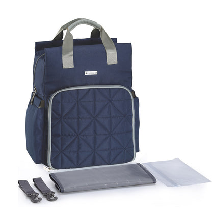 Multi-Compartment Diaper Backpack