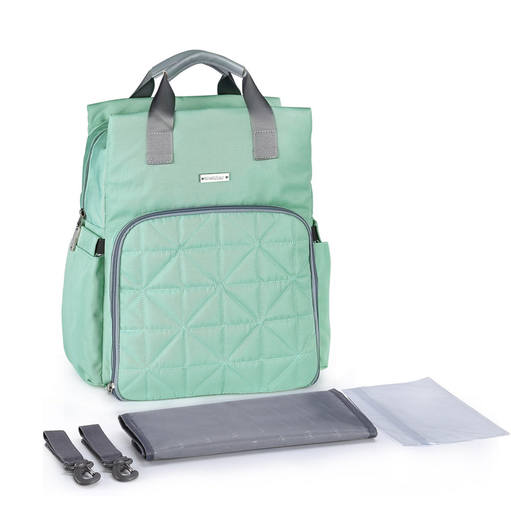 Multi-Compartment Diaper Backpack