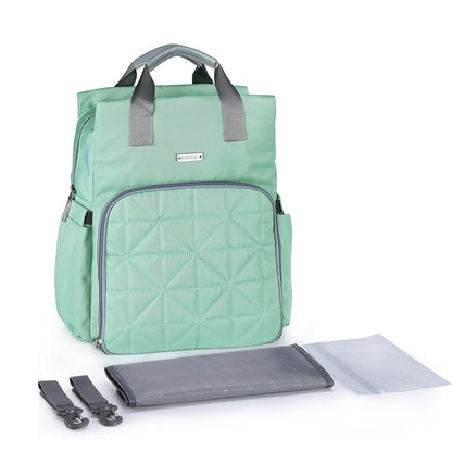 Multi-Compartment Diaper Backpack