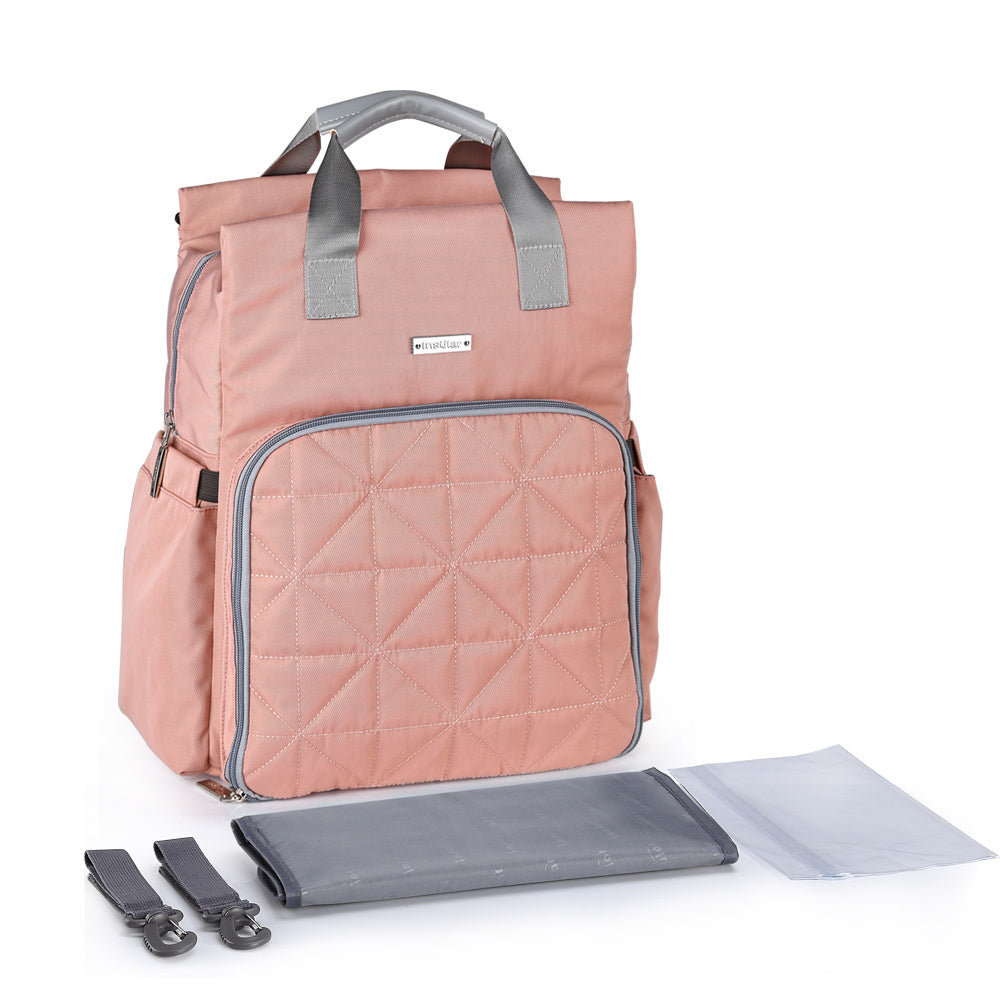 Multi-Compartment Diaper Backpack