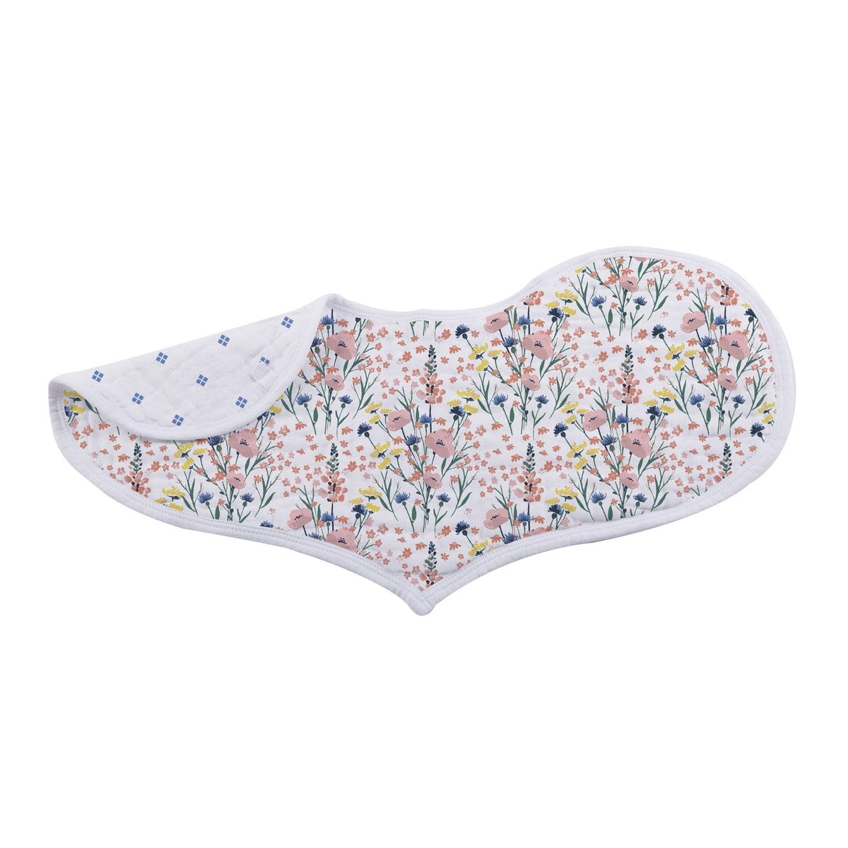 Wildflowers Bamboo Muslin Bibs – 2 Pack