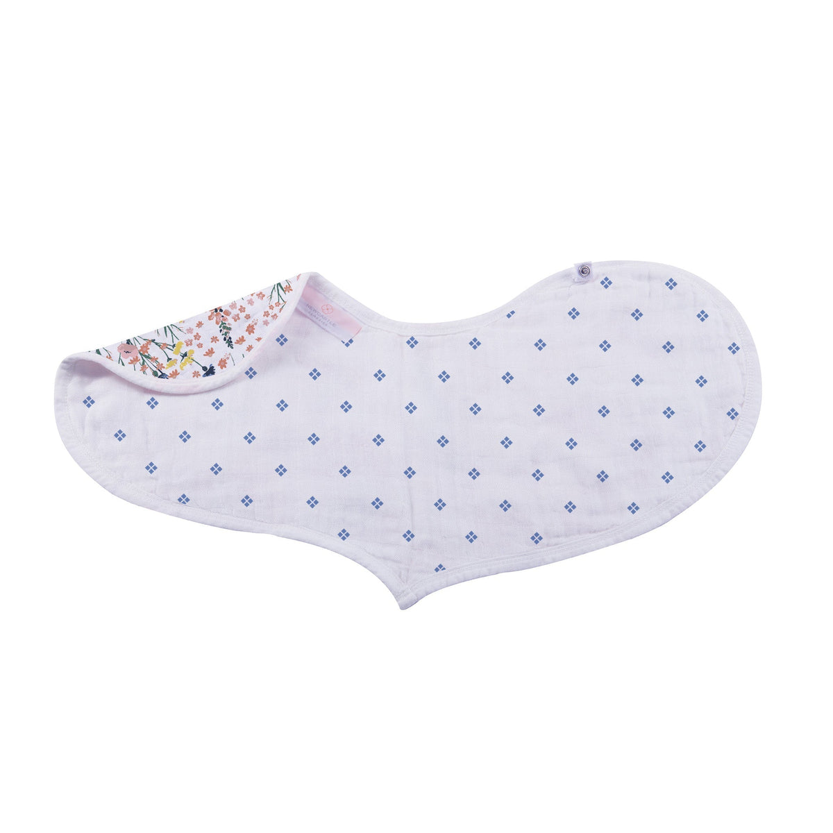 Wildflowers Bamboo Muslin Bibs – 2 Pack