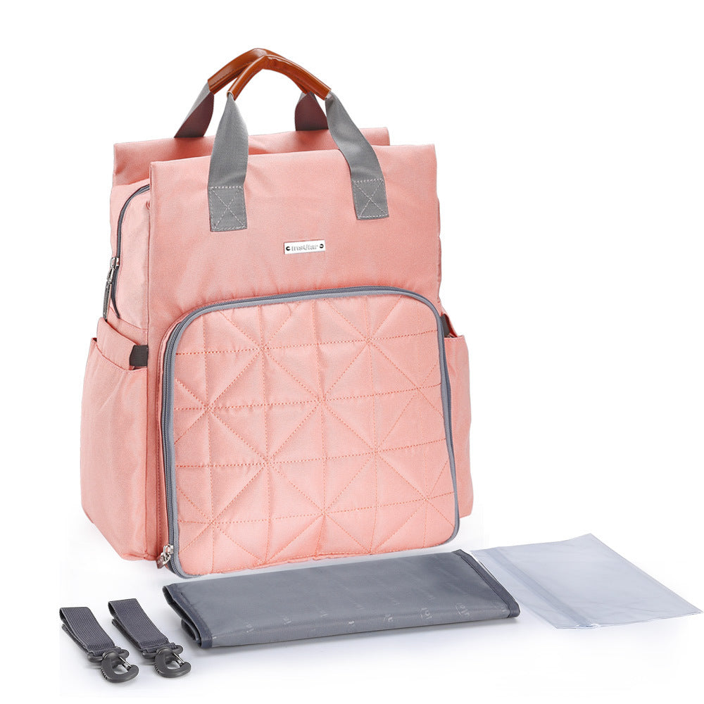 Multi-Compartment Diaper Backpack