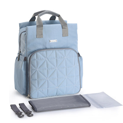 Multi-Compartment Diaper Backpack